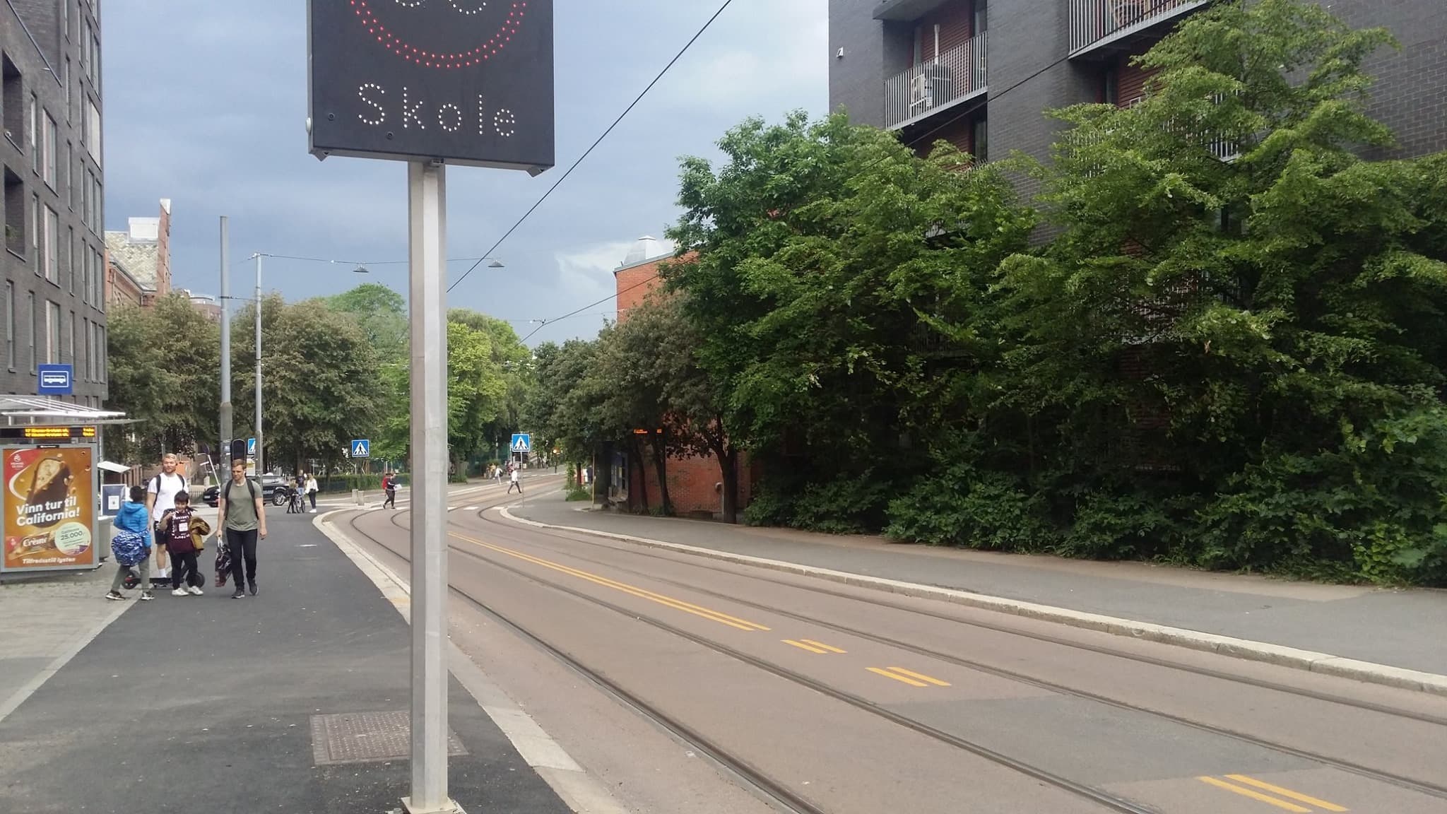 Utsikt fra arabisk skole